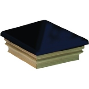 Wickes Metal Newel Post Slipover Cap 88mm