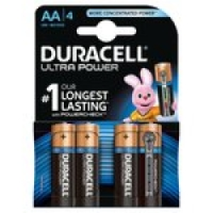 Duracell Ultra Power AA Alkaline Batter &pound;4.65