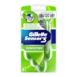 Sensor 3 Sensitive Disposable Razors &pound;5.00