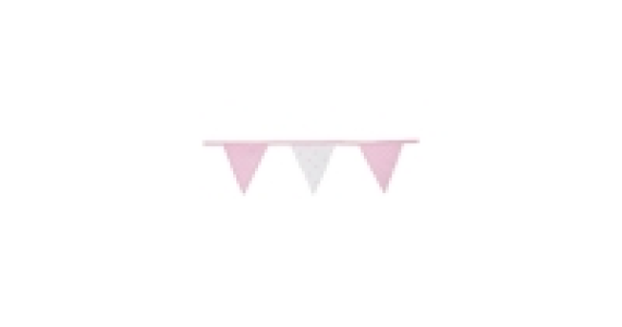 Kids Pink Spots Room Bunting
