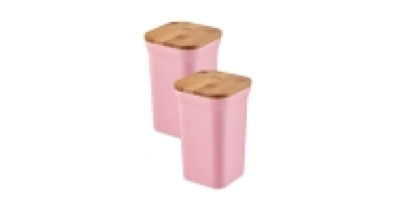 Bamboo Large Storage Canisters £9.99