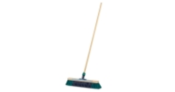 Outdoor Broom With Scraper