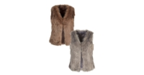 Ladies Faux Fur Gilet £14.99