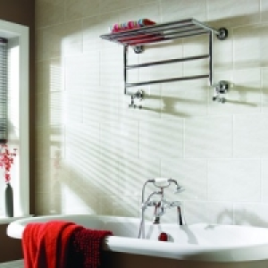 Rivara 686 x 381mm Towel Rail Chrome