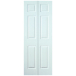 Wickes Woburn Internal Bi-Fold Door White Smooth Moulded 6 P £60.99