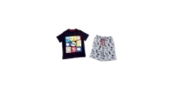 Boys Shorty Comic Pyjamas