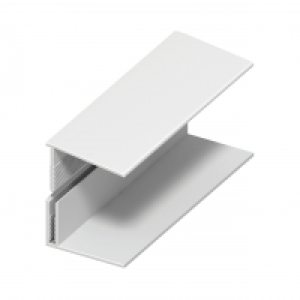 Wickes PVCu White Top/Vertical Edge Cladding Trim 2500mm £14.15