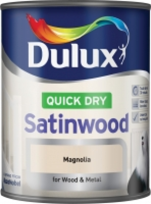 Dulux Quick Dry Satinwood Magnolia 750ml