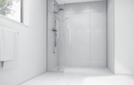 Wickes White Acrylic 1200 x 900mm 2 Sided Shower Panel Kit £800.00