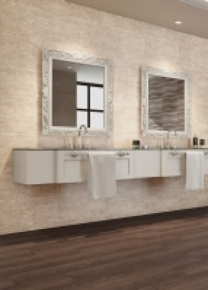 Wickes Finlandia Bone Ceramic Wall Tile 330 x 550 mm