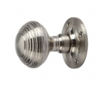 Wickes Ringed Mortice Knob Satin Nickel Finish £12.34