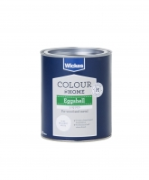 Wickes Eggshell Paint Brilliant White 750ml £11.99