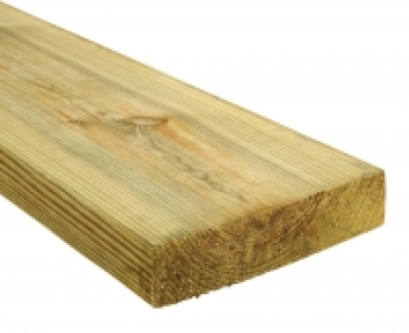 Wickes Treated Kiln Dried C16 Regularised 45 x 195 x 4800mm