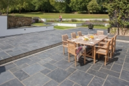 Marshalls Natural Slate 600 x 600mm Pack 40 - Midnight Blue