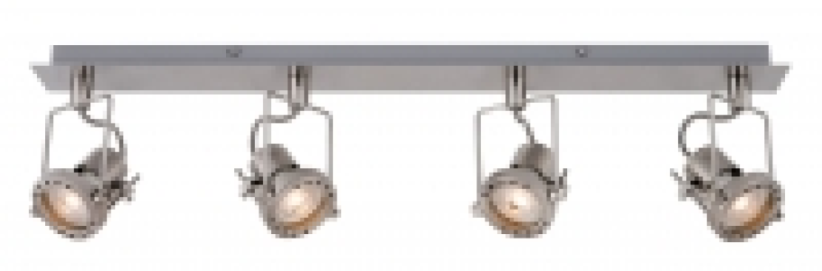 Wickes Studio LED 4 Bar Spotlight Brushed Chrome £39.99