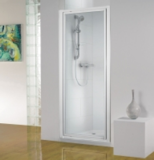 Wickes Pivot Shower Enclosure Door White Frame 760mm £114.49
