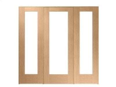 Wickes Oxford Internal Room Divider Oak Veneer 762mm Door wi