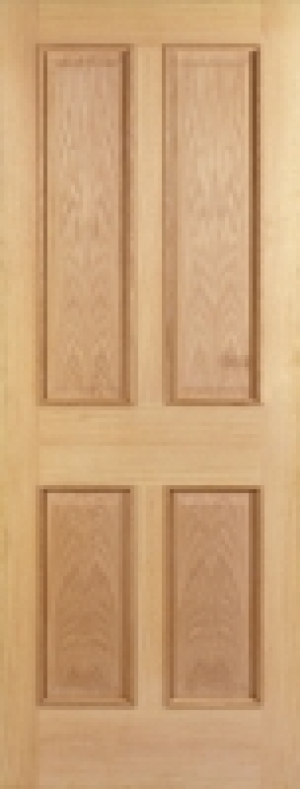 Wickes Denham Internal Oak Veneer Door 4 Panel 1981 x 762mm £119.00