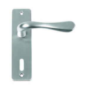 Urfic Victoria Lock Handle Satin Nickel