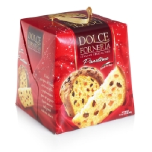 Dolce Forneria Panettone Traditional Italian Christmas Cake  £3.00