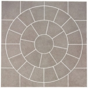 Marshalls Saxon Squaring-Off Kit 2720x2720mm Mocha