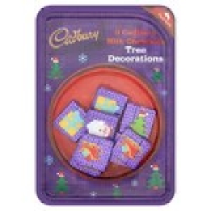 Cadbury Solid Parcel Tree Decorations &pound;2.00