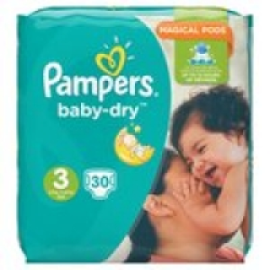 Pampers Baby Dry Size 3 (Midi) Nappies £4.00