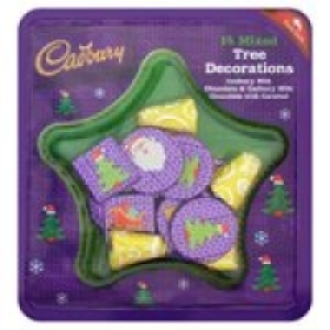 Cadbury Mixed Tree Decorations &pound;3.00