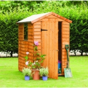 Wickes Overlap Apex Shed 6x4 £144.99