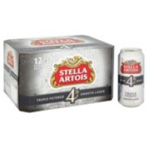 Stella Artois 4% Cans £11.55
