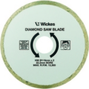 Wickes Tile Saw Diamond Cutting Blade 110mm £12.35