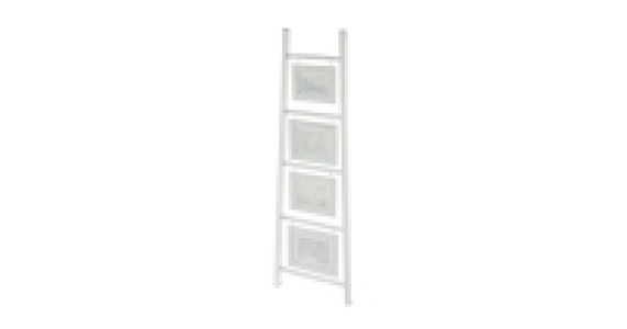 White Wood Photo Frame Ladder