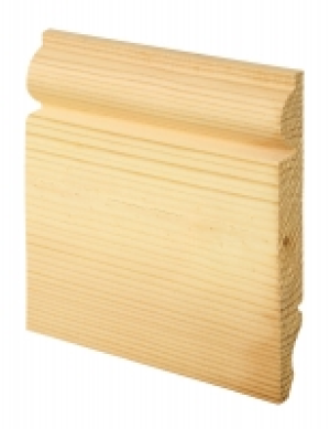 Wickes Dual Purpose Pine Torus/Ogee Skirting 19 x 145 x 2400 £31.75