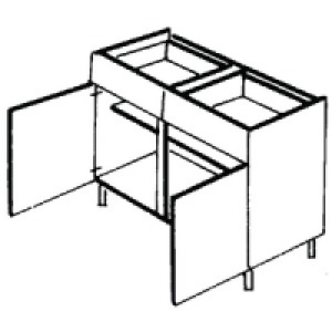Inverness Base Unit Drawer Line 1000mm