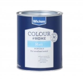 Wickes Non-drip Matt Paint Brilliant White 750ml £12.99