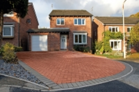 Marshalls Block Paving 200 x 100 x 50mm Pack 488 - Red