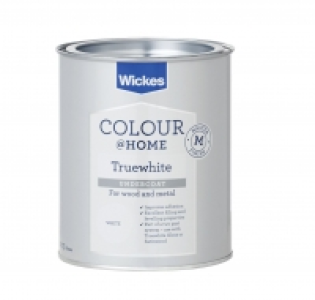 Wickes Truewhite Undercoat Paint White 750ml £12.99