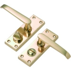 Wickes Rome Privacy Handle Brass