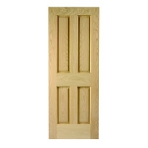 Wickes Cobham Internal Oak Veneer Door 4 Panel 1981x686mm