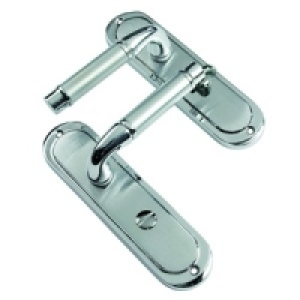 Wickes Milan Bathroom Handle Chrome