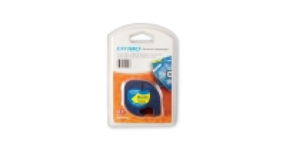 Yellow Plastic Dymo Labels £3.69