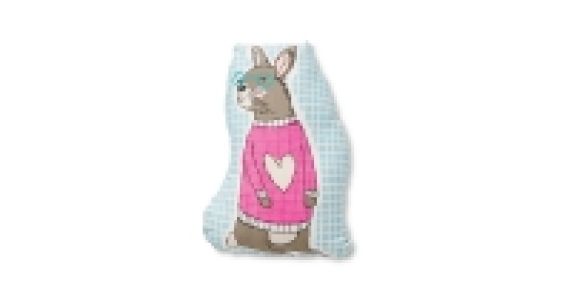 Bunny Love Shaped Cushion