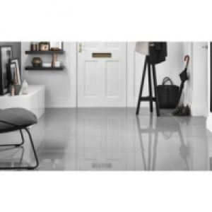 Wickes Infinity Grey Porcelain Floor & Wall Tile 300 x 600mm