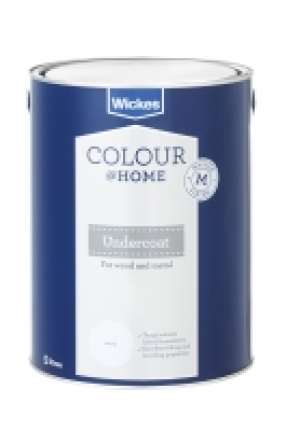 Wickes Solvent Based Undercoat Paint White 5L