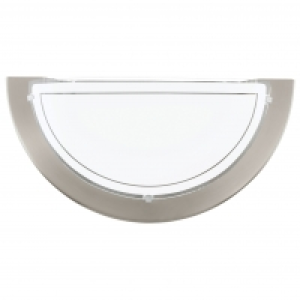Eglo Planet Wall Light Brushed Chrome