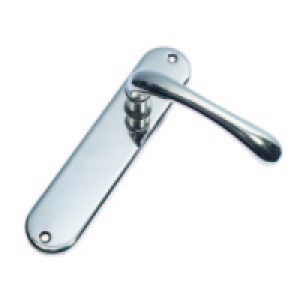 Urfic Mayfair Latch Handle Polished Nickel