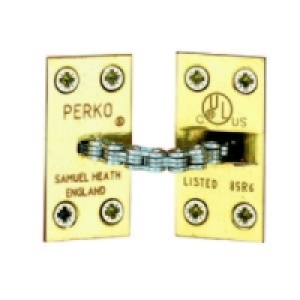 Perko R2Square Door Closer Adjustable Brass £14.79