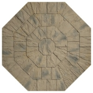 Marshalls Heritage Paving Octant Kit Weathered Yorkstone