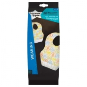 Disposable Bibs with Crumb Catcher 4m+ £3.05
