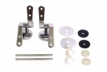 Euroflo By Fluidmaster Toilet Seat Hinges Chrome